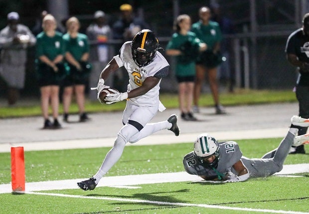 Kyree Benton scored twice for No. 3 St. Frances Academy in its 26-7 win Friday over No. 25 Dutch Fork.