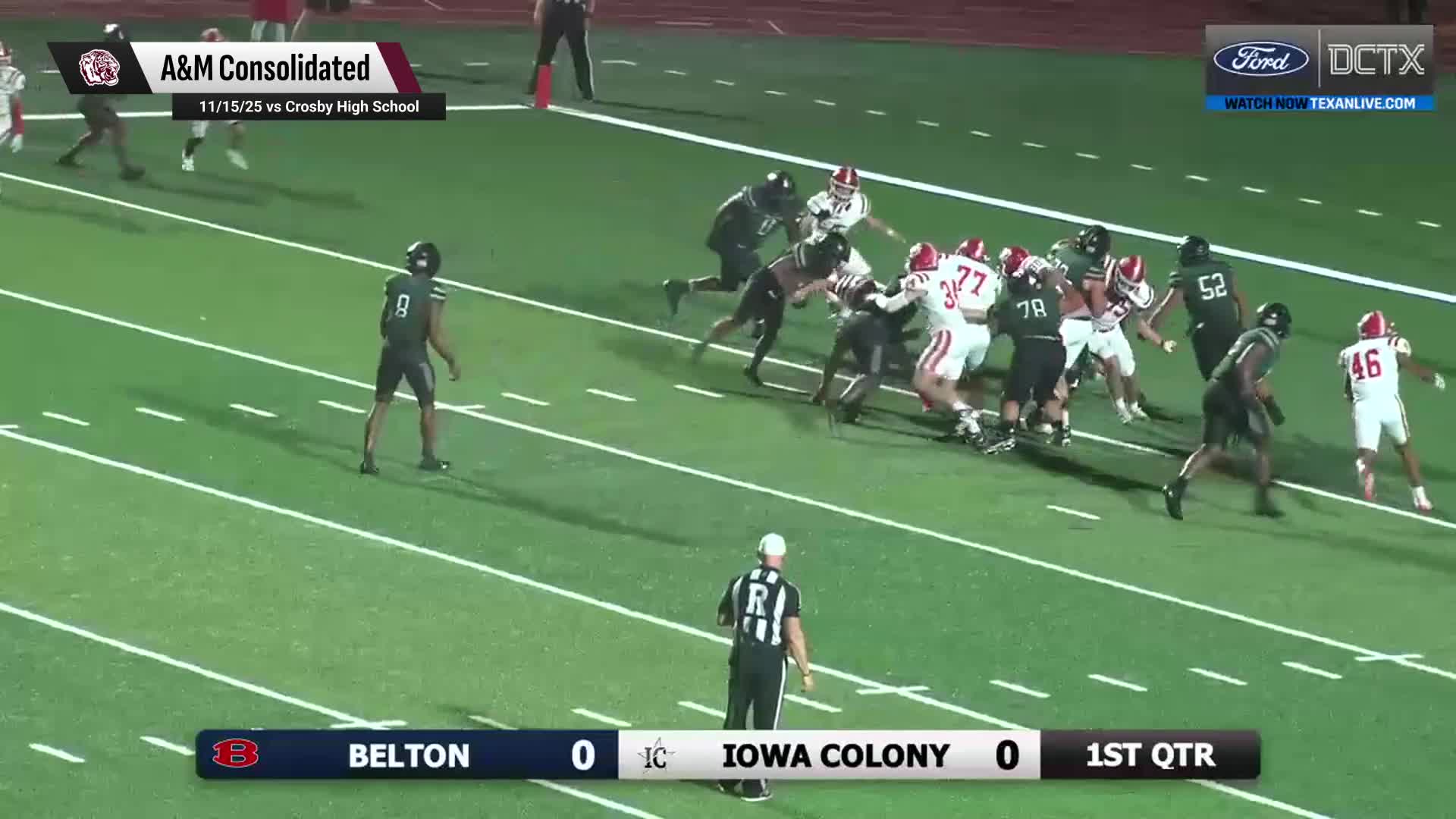 Football Recap: Friday's  Defeat Ends A&M Consolidated's Winning Streak + How To Watch