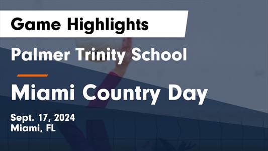 Volleyball Game Preview: Palmer Trinity Falcons vs. Gulliver Pre