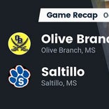 Football Game Recap: Olive Branch Conquistadors vs. Saltillo Tigers