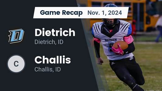 Football Recap: Dietrich Piles Up the Points Against Tri-Valley