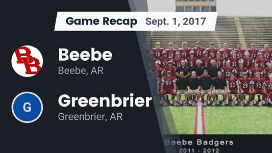 Football Game Preview: Beebe vs. Fair