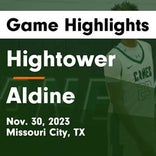 Fort Bend Hightower vs. Aldine