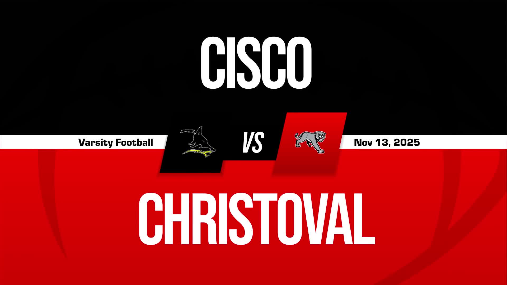 Football Game Preview: Cisco Loboes vs. Panhandle Panthers + How To Watch