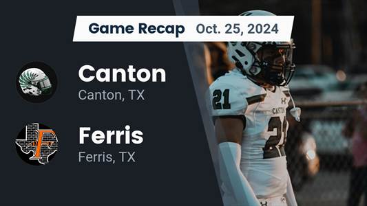 Football Recap: Canton Triumphs