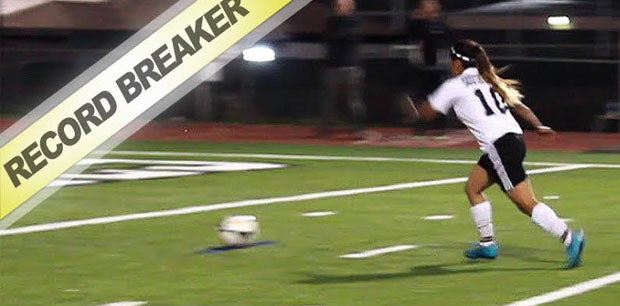 Esmie Gonzales continues to add on to her nation-leading career goal total.