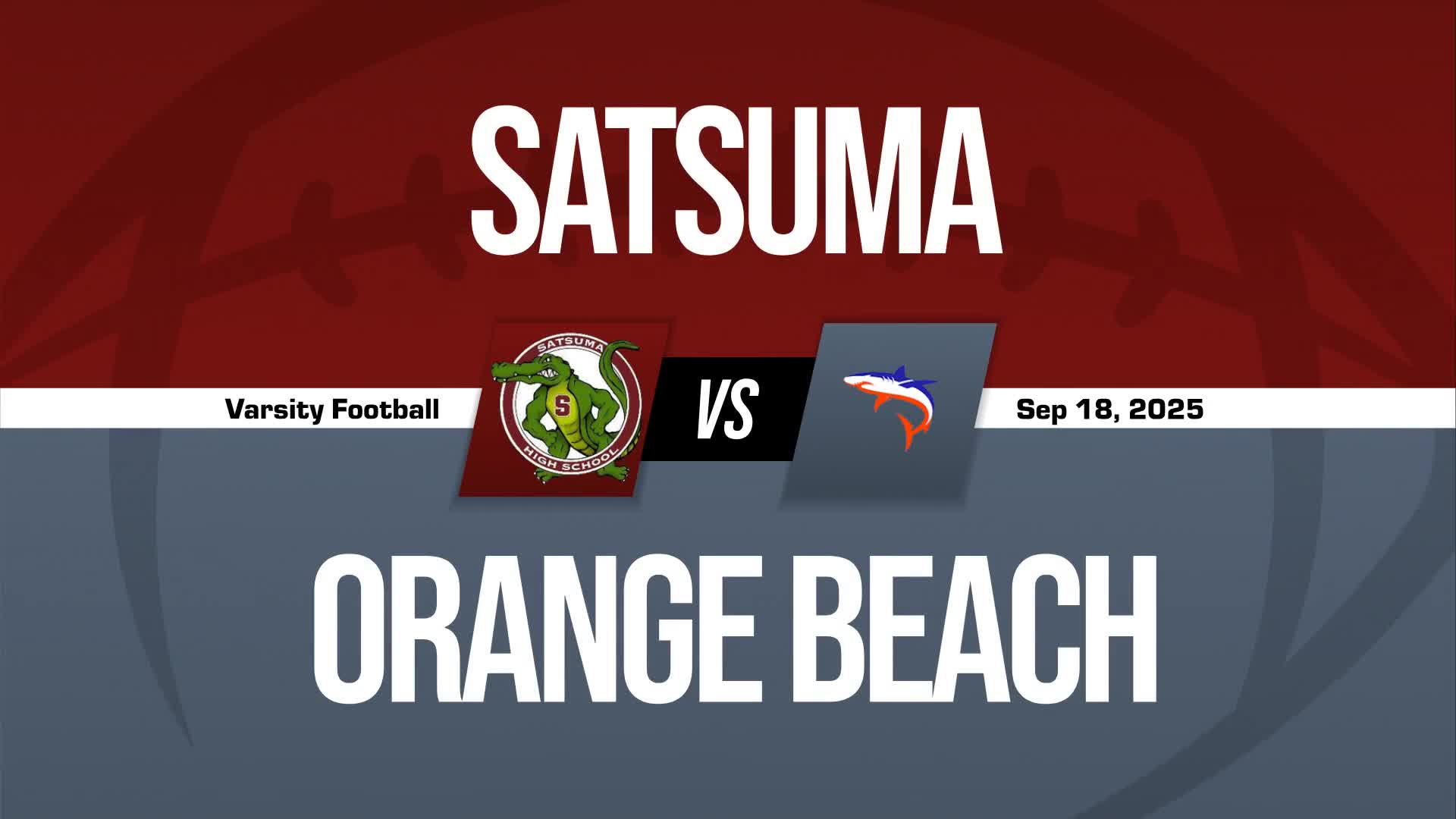 Football Game Preview: Satsuma Gators vs. St. Luke's Episcopal W