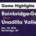 Basketball Game Recap: Unadilla Valley Storm vs. Bainbridge-Guilford Bobcats