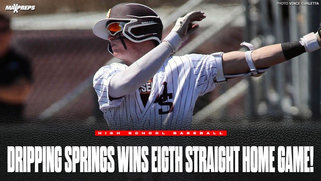 Baseball Recap: Dripping Springs' Run of Three Straight  Wins Now Over