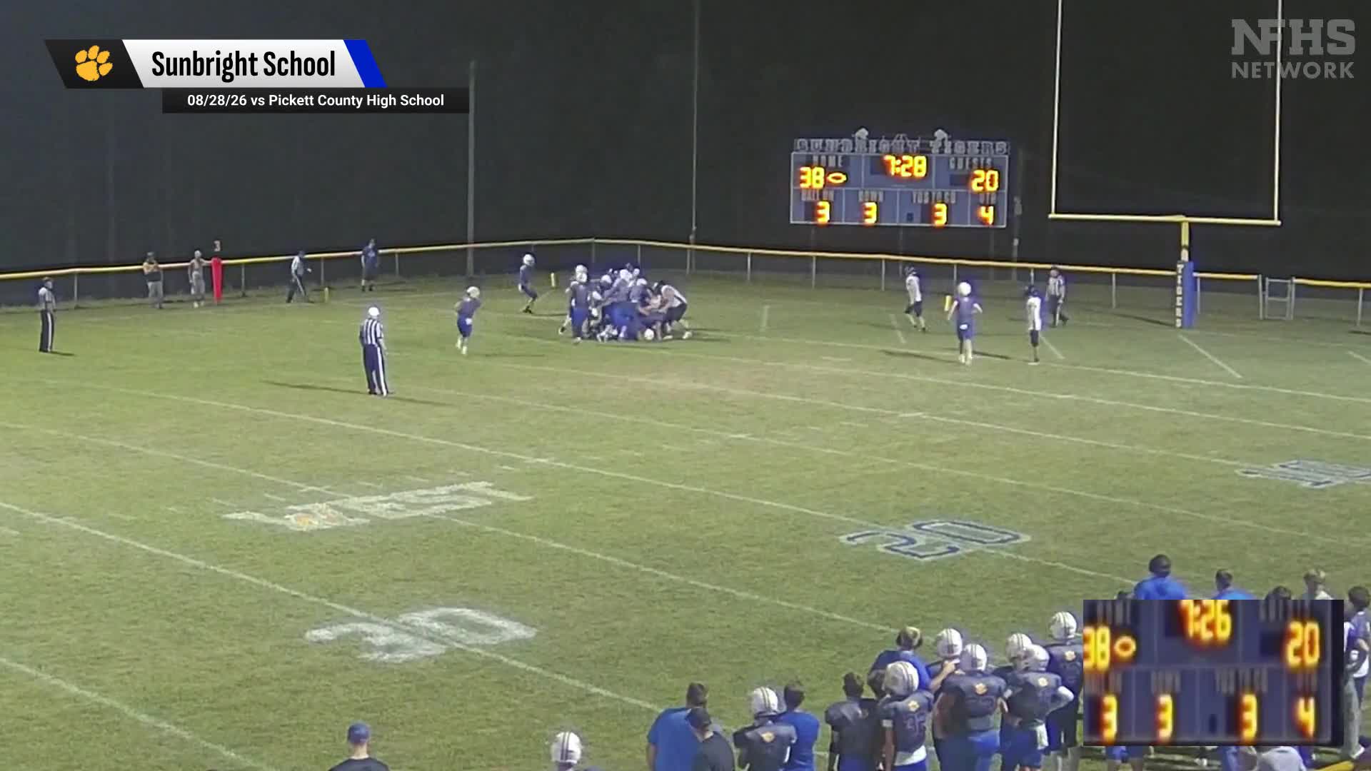 Football Recap: Tough Loss for Sunbright