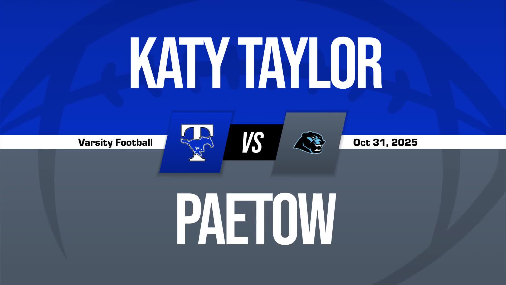 Football Game Preview: Paetow Panthers vs. Strake Jesuit Fighting Crusaders + How To Watch