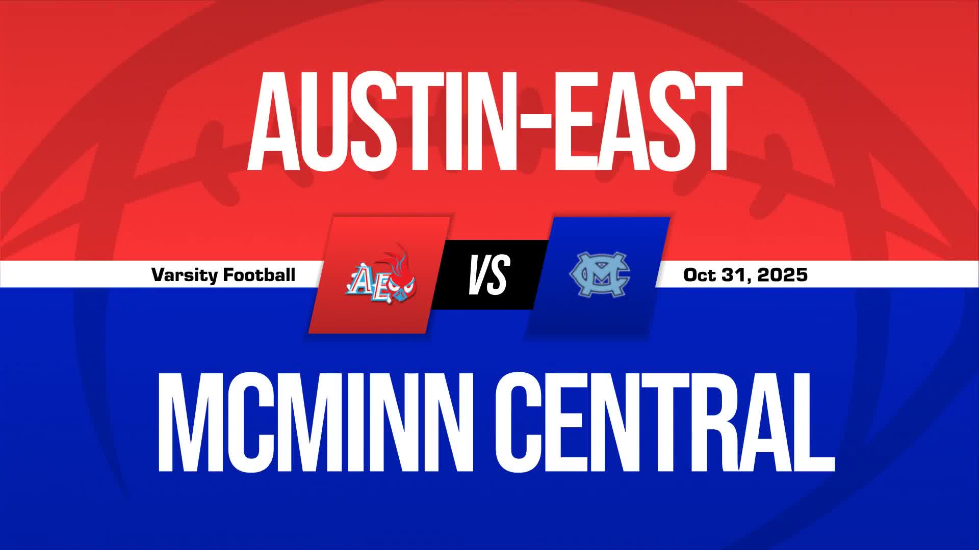 Football Game Preview: McMinn Central Chargers vs. Pigeon Forge Tigers + Official Tickets