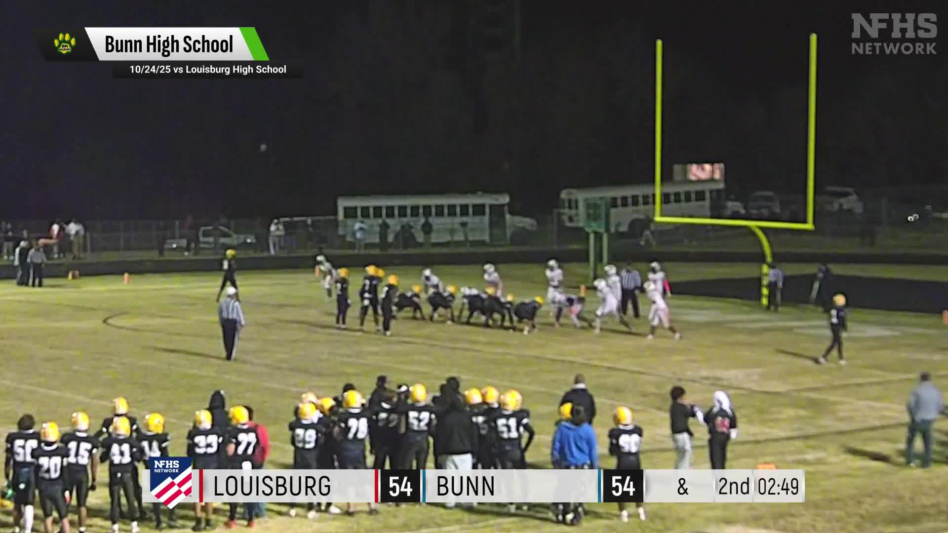 Football Recap: Bunn Skates Past Roanoke Rapids with Ease + How To Watch