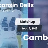Football Game Recap: Cambridge vs. Wisconsin Dells