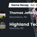 Football Game Recap: Highland Tech Rams vs. Thomas Jefferson Gryphons
