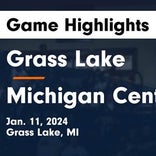Basketball Game Recap: Grass Lake Warriors vs. Columbia Central Golden Eagles