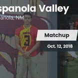 Football Game Recap: Espanola Valley vs. Taos