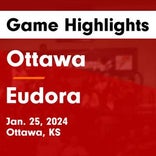 Basketball Game Recap: Eudora Cardinals vs. Bishop Miege Stags
