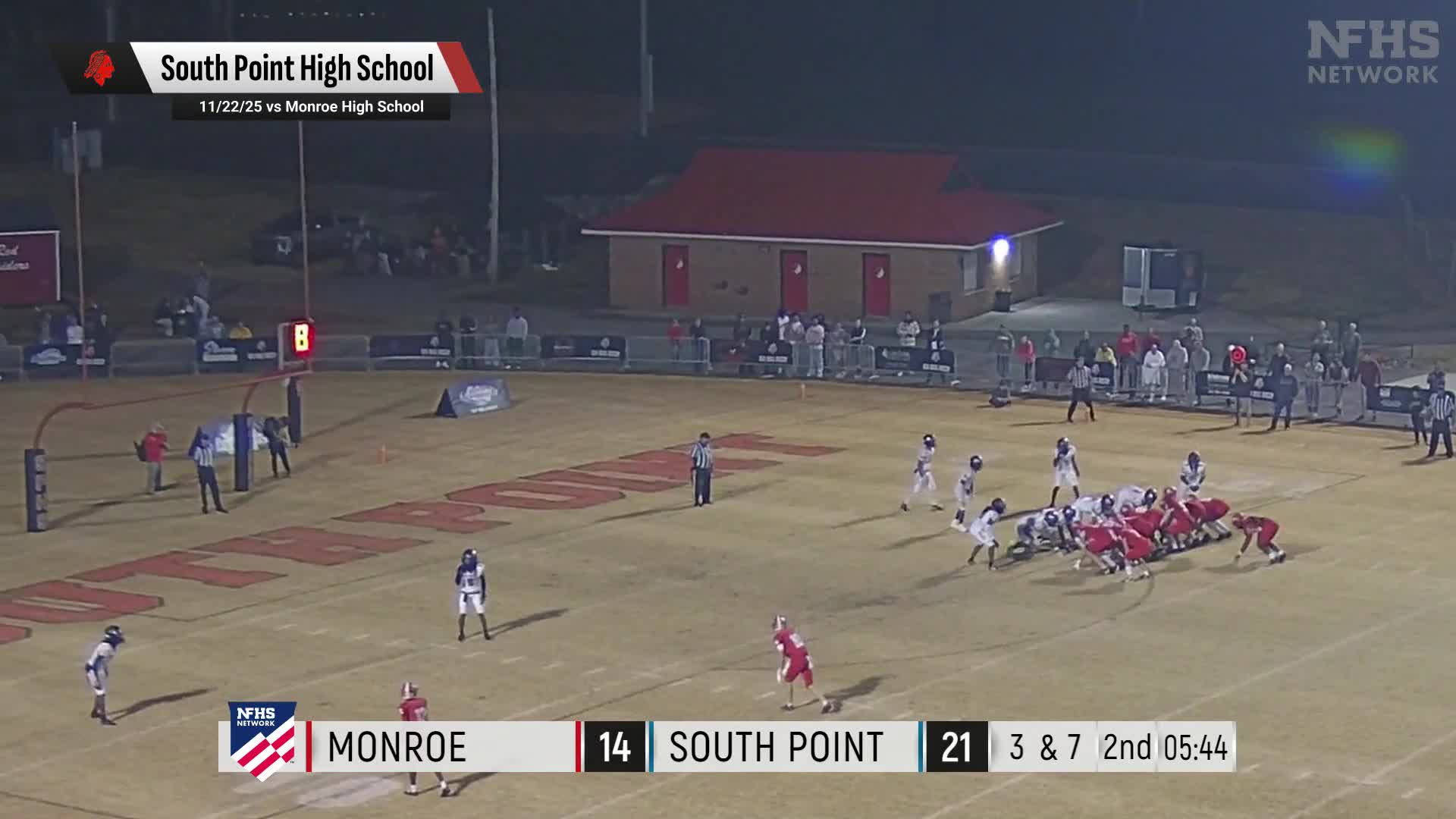 Football Recap: South Point Falls Short of Crest in the Playoffs + How To Watch