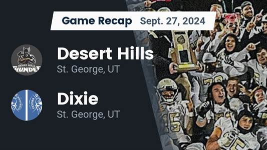 Football Recap: Dixie Has No Trouble Against Snow Canyon