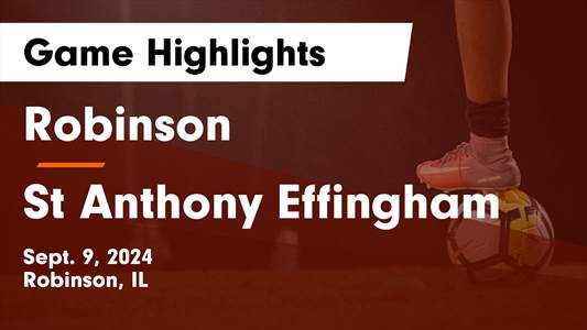 Soccer Game Preview: Robinson vs. St. Anthony