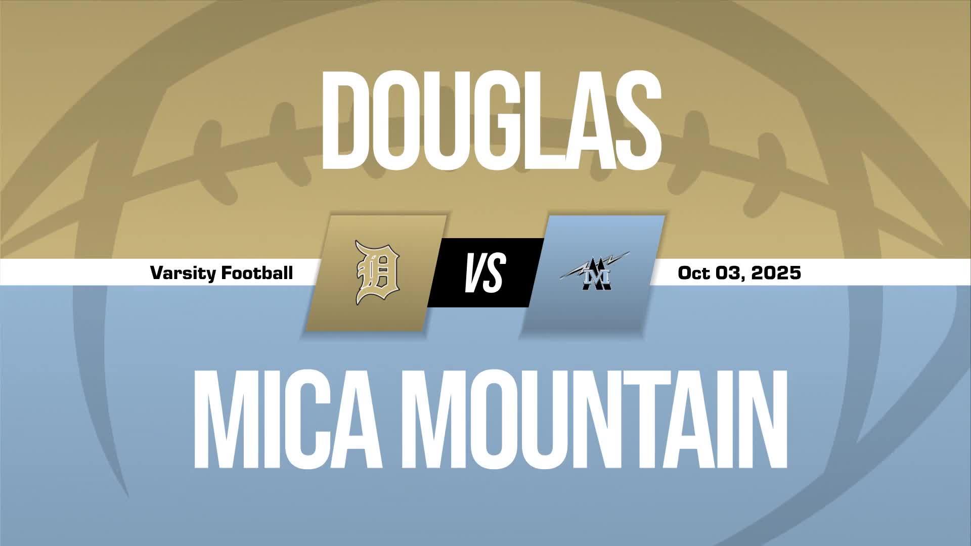 Football Game Preview: Mica Mountain Thunderbolts vs. Walden Gro