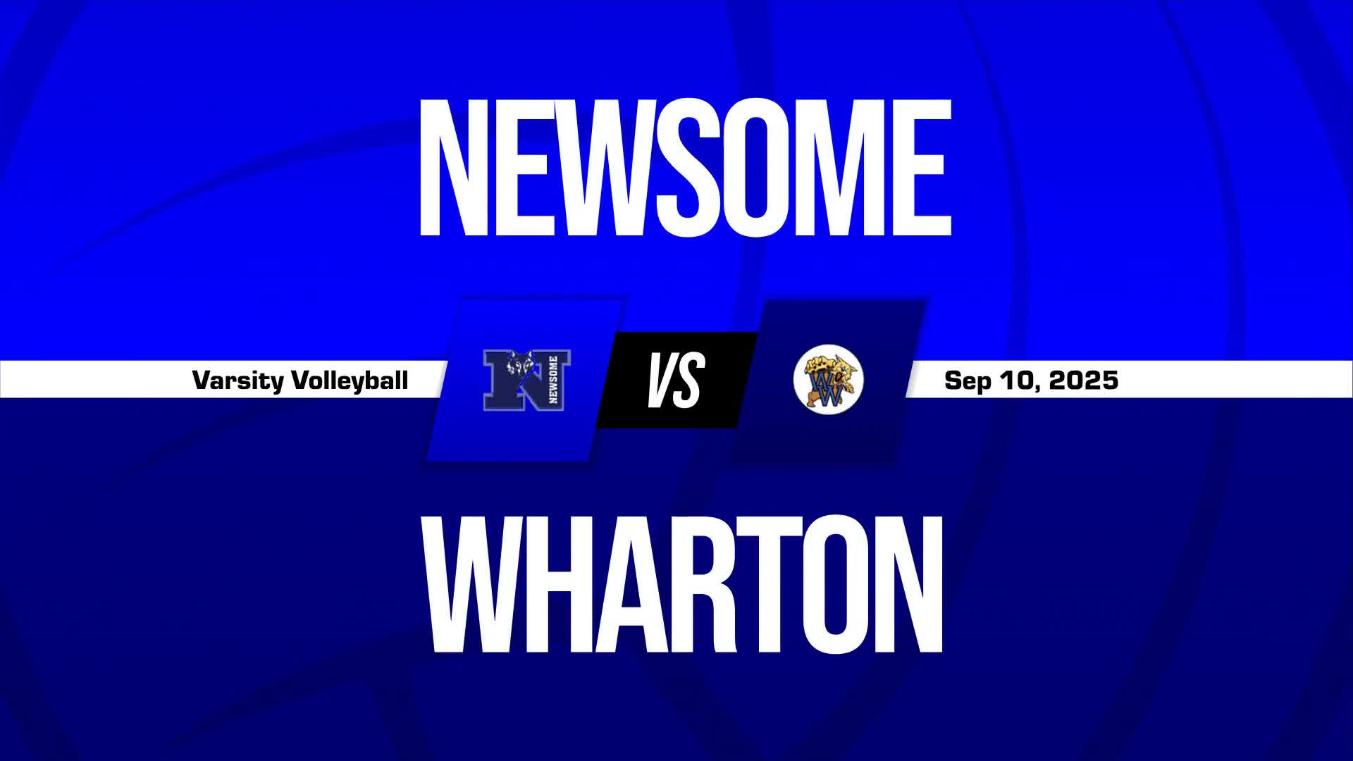 Volleyball Recap: Wharton Takes a Loss