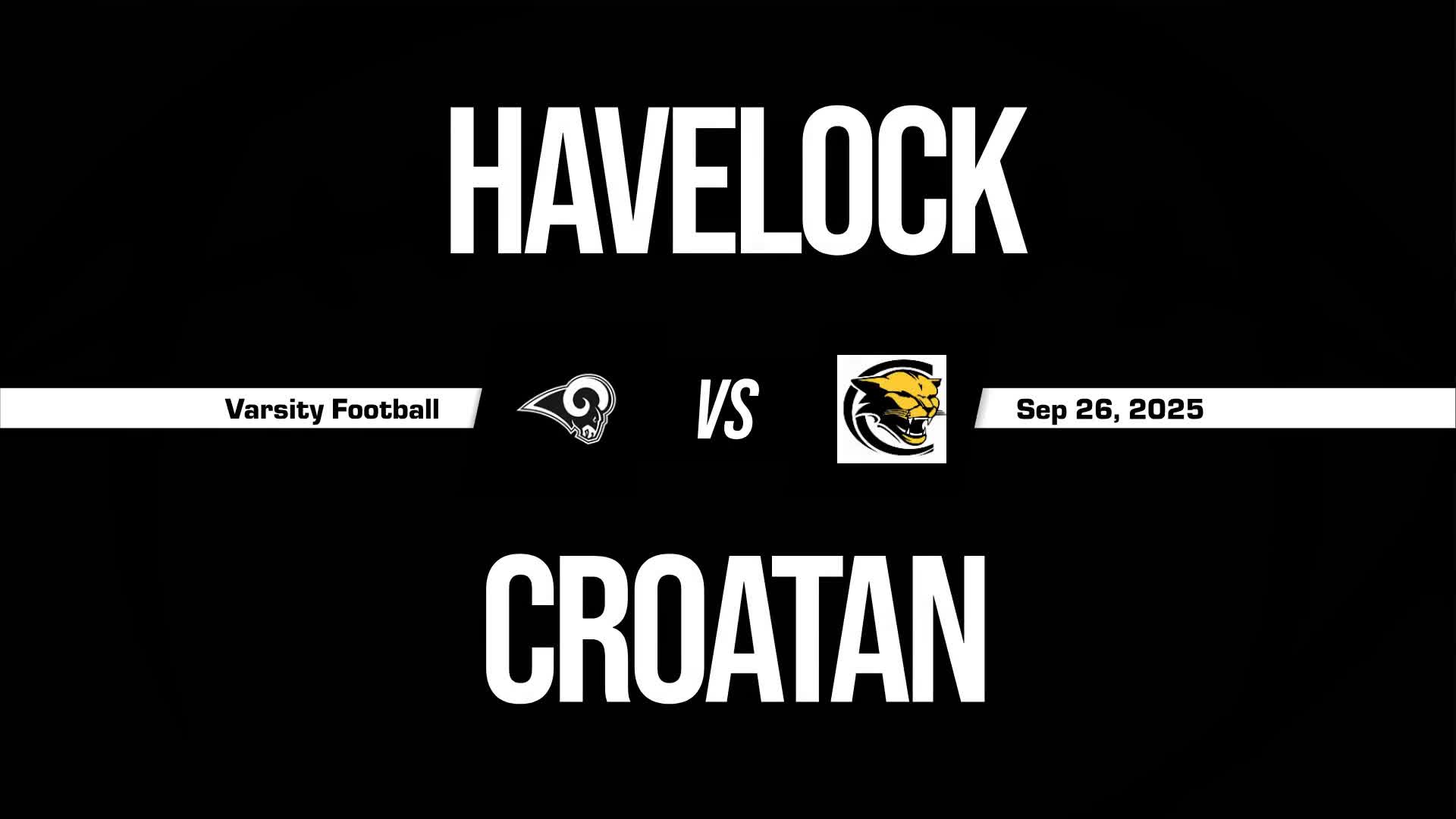 Football Recap: Havelock Skates Past West Carteret with Ease