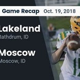 Football Game Recap: Moscow vs. Vallivue