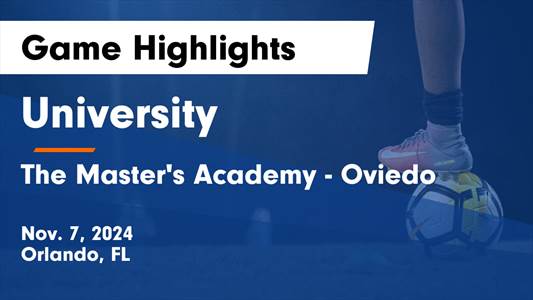 Soccer Recap: Master's Academy Takes a Loss