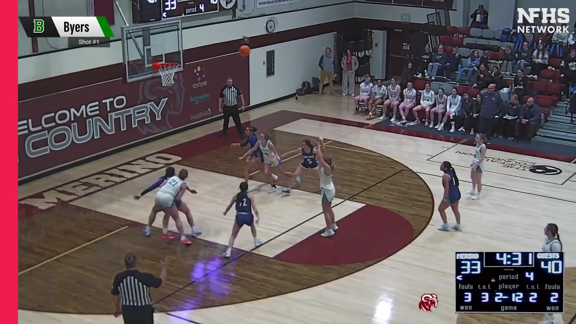 Basketball Recap: Leyla Sayler's Big Game Can't Quite Lead Byers over Center + How To Watch