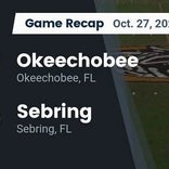 Football Game Recap: Westwood Panthers vs. Sebring Blue Streaks