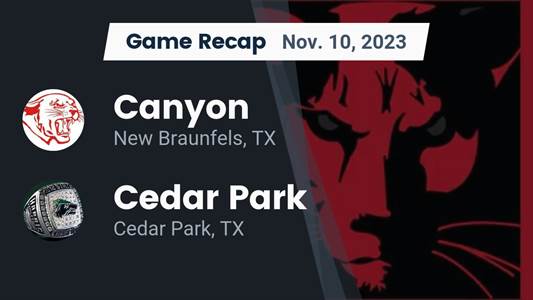 Football Game Recap: Cedar Park Timberwolves vs. Canyon Cougars