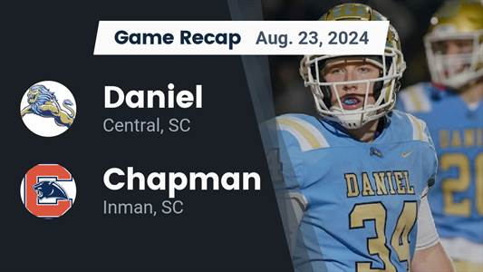 Football Recap: Chapman Comes Up Short  on the Road Against Dani