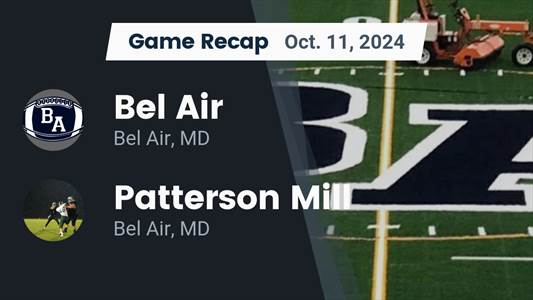 Football Recap: Patterson Mill Comes Up Short