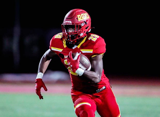 Cathedral Catholic junior running back Lucky Sutton leads the team with 463 rushing yards and four touchdowns. Ninth-ranked Cathedral Catholic hosts No. 22 Lincoln on Friday.