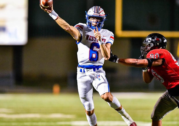 Westlake quarterback Cade Klubnik will help his team defend a Texas 6A-I championship in 2021.