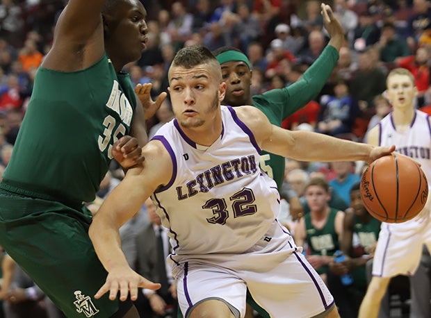 Stover also excels in basketball where he helped the Minutemen reach the D-II Final Four last season.