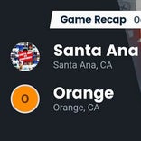 Football Game Recap: Orange Panthers vs. Santa Ana Saints