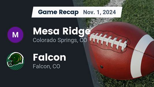 Football Recap: Falcon Takes a Loss