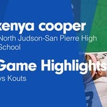 Softball Recap: North Judson-San Pierre comes up short despite  Kenya Cooper's strong performance