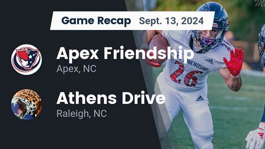 Football Game Preview: Apex Friendship Heads Out
