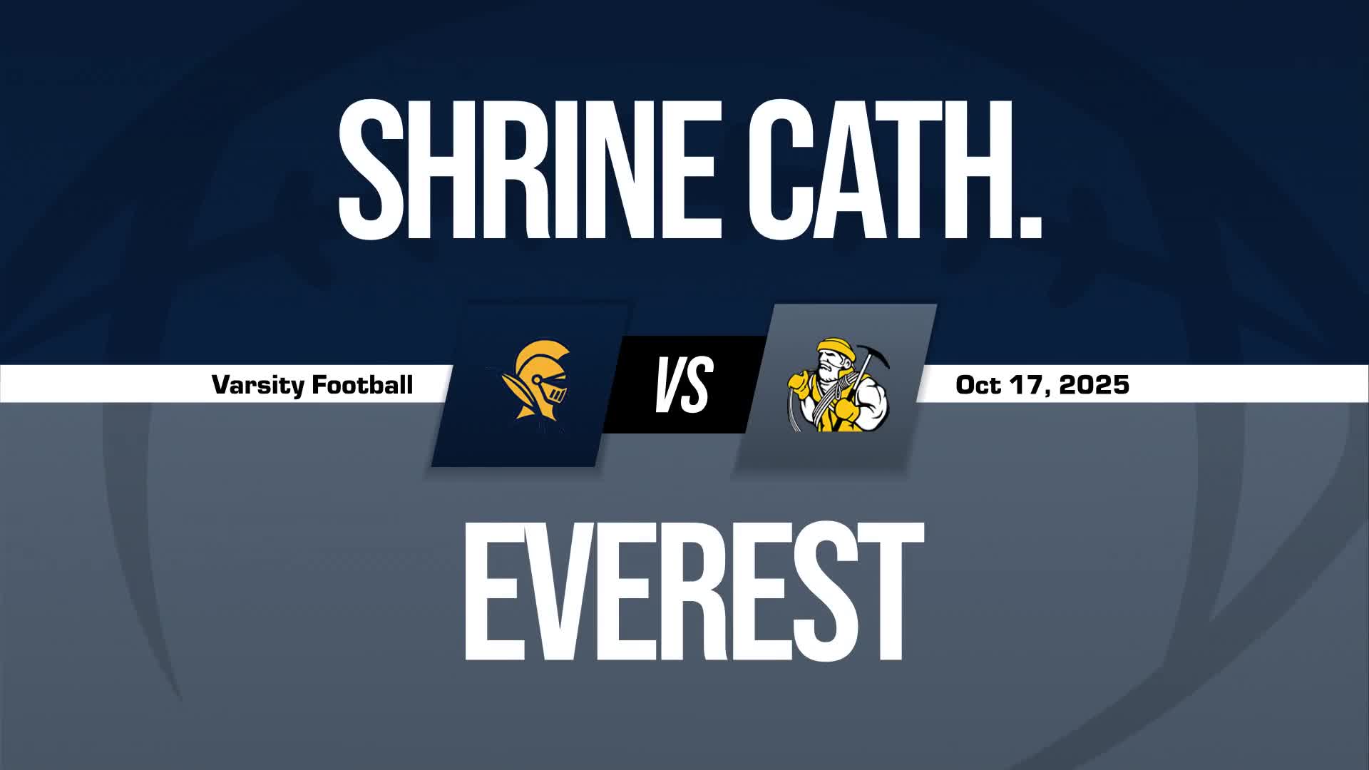 Football Game Preview: Everest Collegiate vs. Nouvel Catholic Central Panthers + How To Watch