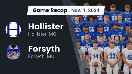 Football Recap: Make It Three in a Row for Forsyth