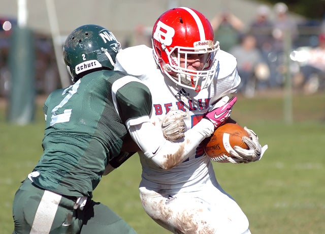 Anthony Sisti, right, and Berlin ran past Northwest Catholic last weekend, and remain unbeaten.