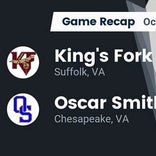 Football Game Recap: King&#39;s Fork Bulldogs vs. Oscar Smith Tigers