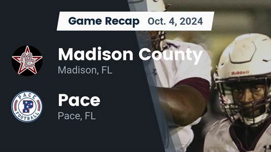 Football Recap: Pace Triumphant Thanks to a Strong Effort from  