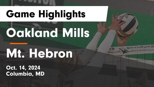 Volleyball Recap: Mt. Hebron Takes a Loss