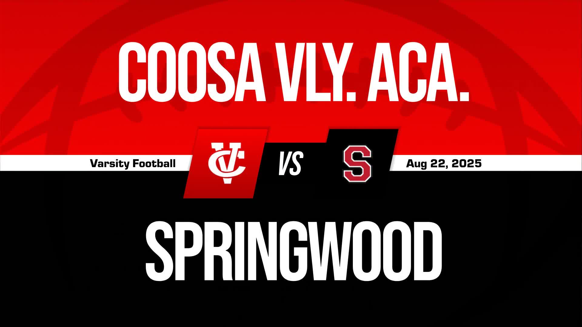 Football Recap: Coosa Valley Academy Piles Up the Points Against North River Christian