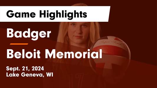 Volleyball Recap: Beloit Memorial Takes a Loss